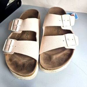 Birkenstock Papillio Platform Blush Pink Size 39 Minimalist‎ Cork Quality Prep